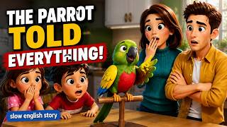 Learn English Through Story | The Talking Parrot | Easy English for Beginners