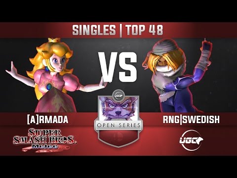UGC Smash | [A]rmada (Peach) v RNG|Swedish (Sheik) - Singles Top 48