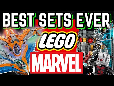 Top 10 BEST LEGO Marvel Sets of ALL TIME (MCU)