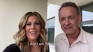 Tom Hanks and Rita Wilson for Greece 2021
