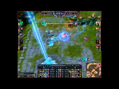 Skarner Brincando com Caitlyn