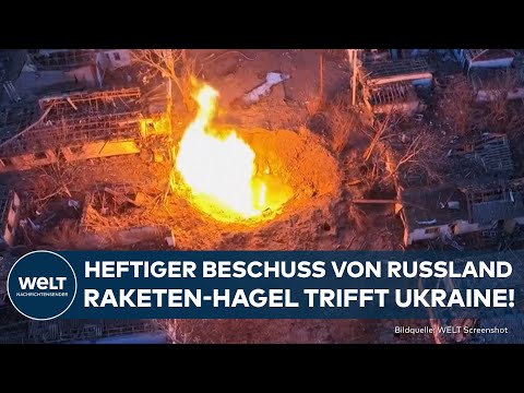 PUTINS KRIEG: Raketen-Hagel auf Ukraine! Russland attackiert Kiew und andere Regionen