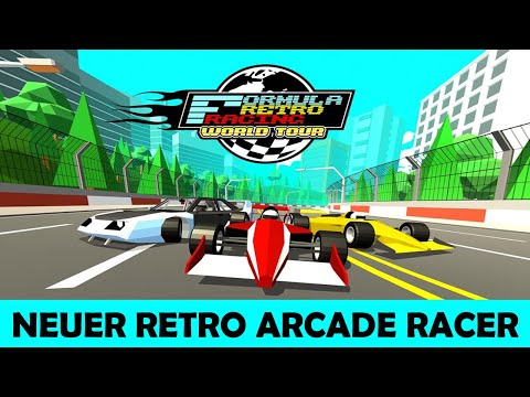 FORMULA RETRO RACING - World Tour für PS4/PS5 angespielt ! NEUER RETRO ARCADE Racer !