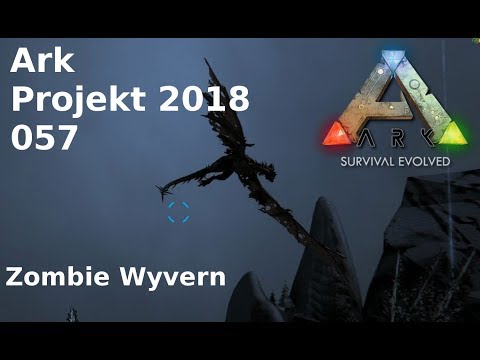 Ark Projekt 2018 - 057 Kampf mit Zombie Wyvern - Iso Crystal Isles und Steampunk Mod deutsch