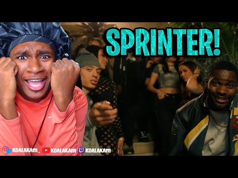American REACTS to UK RAP! Central Cee & Dave - Sprinter - First Reaction