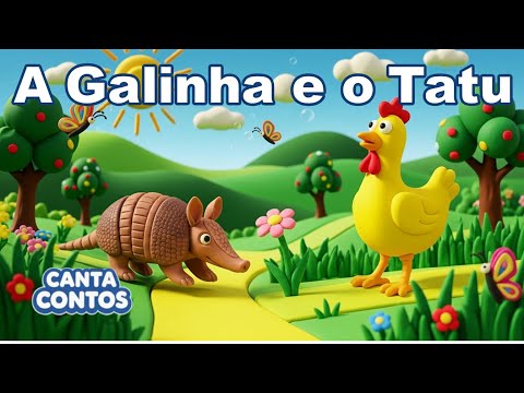 A Galinha e o Tatu 🐔✨ | Canção Divertida | Música Infantil