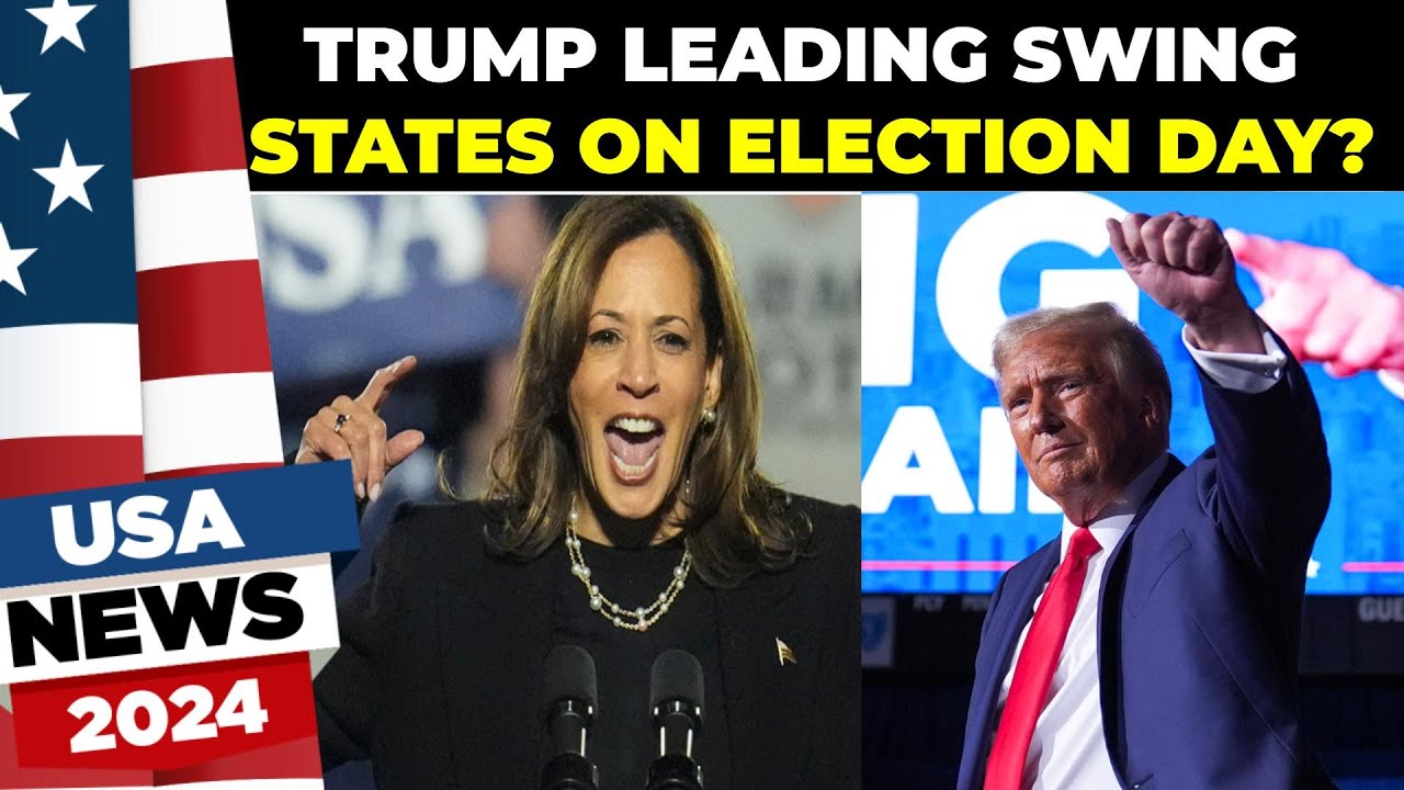 US Election 2024 LIVE: Is Trump Leading Over Kamala Harris In The Crucial Swing States? | US News