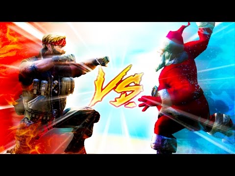 Ultimate Epic Battle Simulator | SANTA vs. CHUCK NORRIS!!