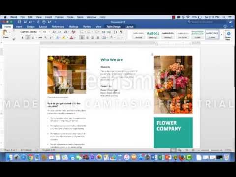 How to Create a Tri-Fold Brochure Using Microsoft Word...