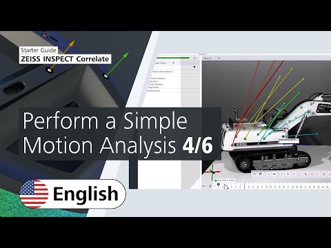 Perform a Simple Motion Analysis in ZEISS INSPECT Correlate (4/6)