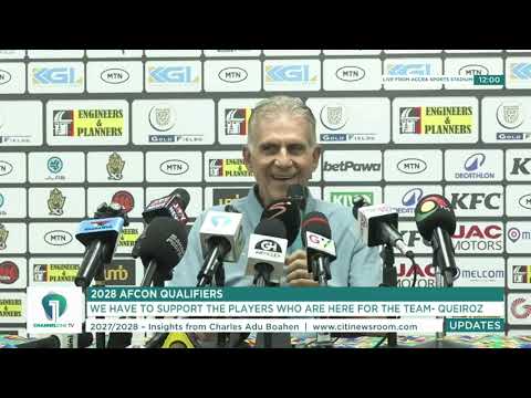 Carlos Queiroz: “Black Stars Was Never a Problem” Ahead of Gambia Clash |