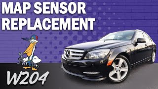 Mercedes-Benz W204 C-Class MAP Sensor Replacement