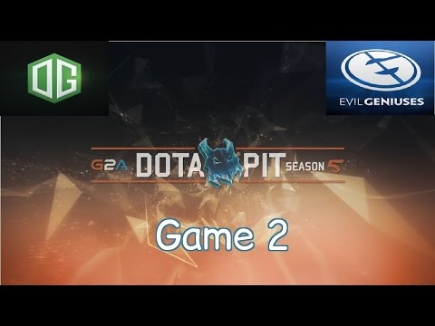 OG vs EG - Game 2 - DotaPit Season 5 - UB Final - Highlights