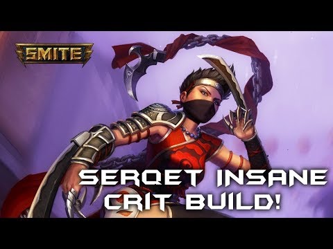 Serqet is The Best Jungler! INSANE CRIT SERQET BUILD! Smite Builds