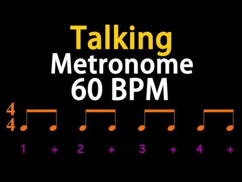 60BPM Talking Metronome (Eighth Note) 人聲節拍器
