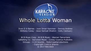 Kelly Clarkson - Whole Lotta Woman (Karaoke)
