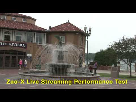 Streaming with Ultra Low Latency, Zao X Performance Stream