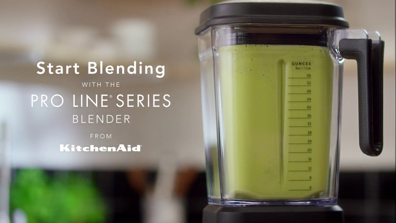 New Top End KitchenAid Pro Line Blender Delivers Hot Soup In 5 Minutes 
