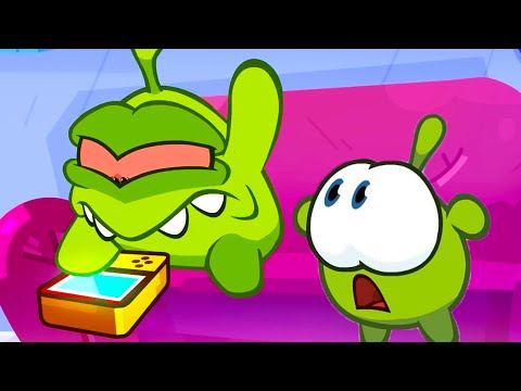 Capa de As Histórias do Om Nom: Minecraft e outros jogos - Desenhos Animados para Crianças
