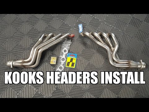 2014 Chevy SS - Kooks Long Tube Headers Install