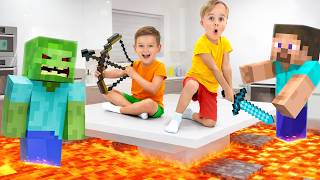 Download lagu Trapped in the Block World - Funny Escape Adventures for kids mp3