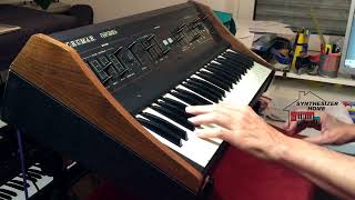 Video thumbnail for CRUMAR PERFORMER (1979) by Synthesizer Home
