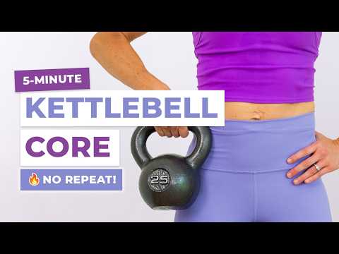 7 Minute HIIT Ab Workout All Standing No Equipment