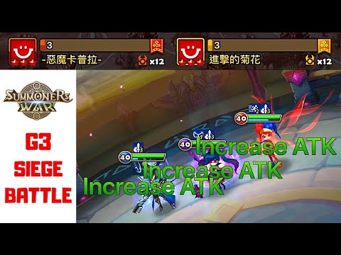 Massive CHOKE at the End.. - HIGH G3 Siege - GOAT v Red Devils v Chrysanthemum - Summoners War