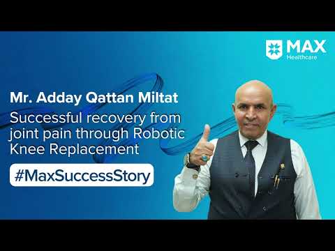 Iraq patient back to good health 8 months after robotic knee surgery