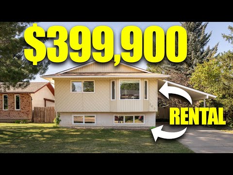 Tour a $399,900 Cashflowing Rental Property in Lethbridge Alberta