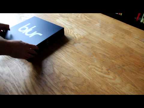 Blur 21 Vinyl Box (fast) Unboxing
