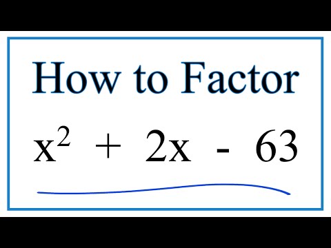 Factor Completely X2 64