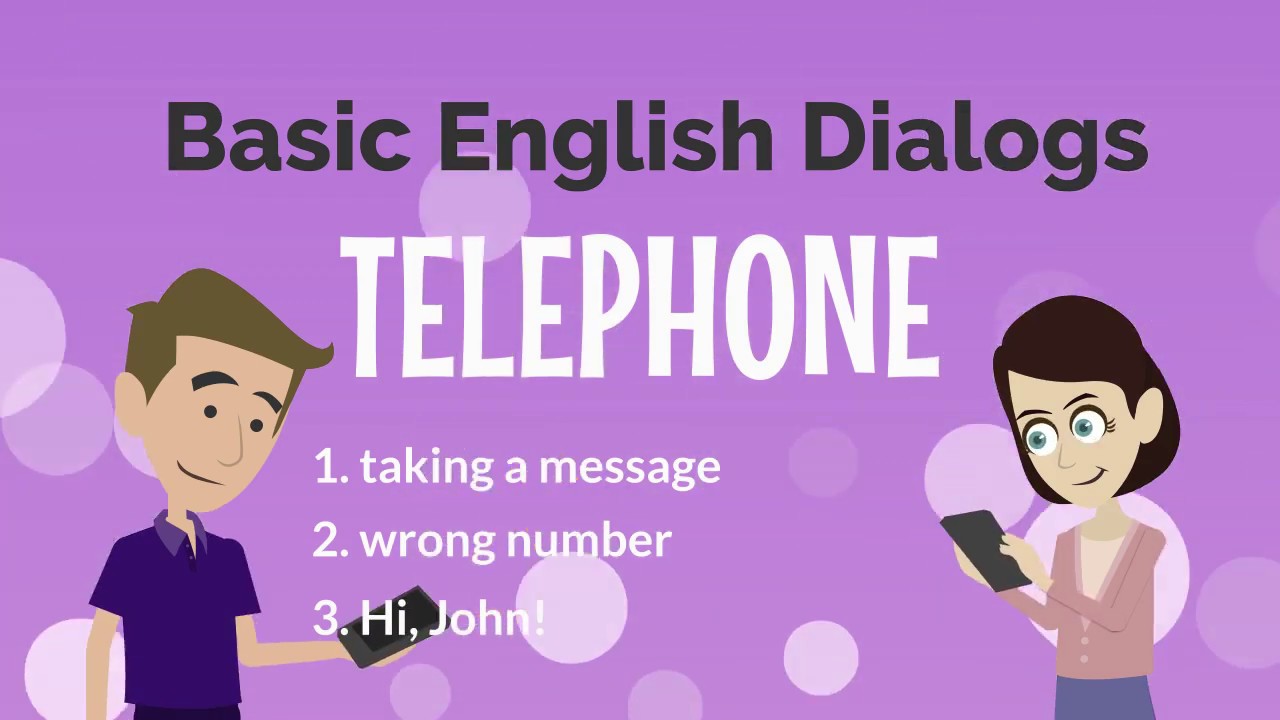 Basic English Dialogs Telephone