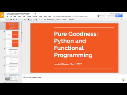 Pure Goodness Python And Functional Programming
