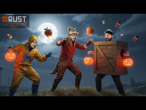 RUST Part 1: HAPPY HALLOWEEN! ft. Quest & Reid | chocoTaco Trios Server Gameplay