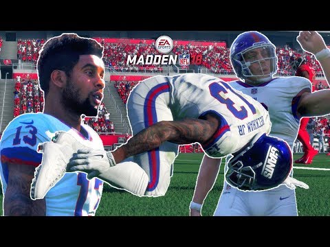 Madden 18 Career Mode - Odell Suffers A Nasty Injury & Baker Mayfield Rallies The Team!
