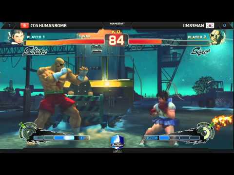 Double Elimination - Pool 5 Winners - CCG Humanbomb(Sakura) vs iim83man(Sagat)