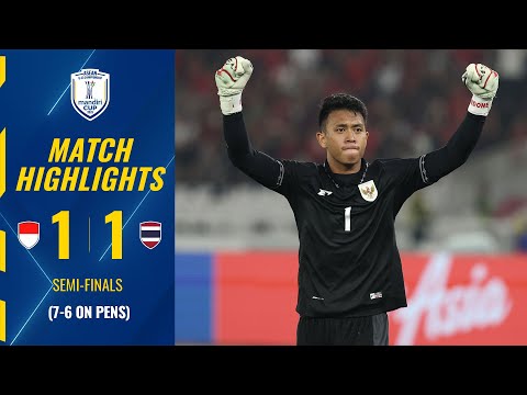 🇮🇩 INDONESIA 1-1 THAILAND 🇹🇭 (7-6 on pens) | SEMI-FINALS | #MANDIRICUP2025 HIGHLIGHTS