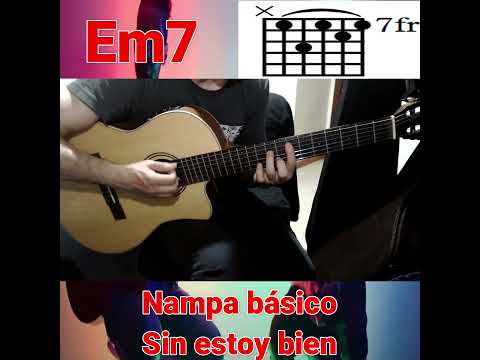 Sin ti estoy bien, Nampa Basico + acordes para guitarra #music #rap #cover #tutorial
