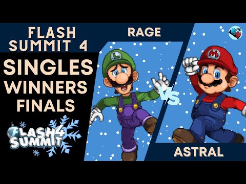 UL Rage (Luigi) vs AFM Astral (Mario) - SSF2 Winners Finals - Flash Summit 4