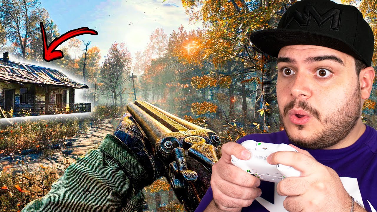 STALKER 2 - Gameplay Explorando o MUNDO ABERTO!