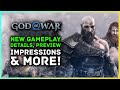 God Of War Ragnarok - New Gameplay Details, Preview & Review Impressions, Story & More!