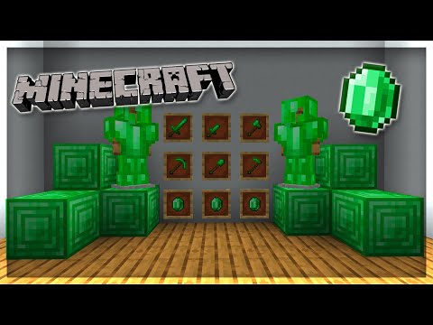 HO CREATO *L'ARMATURA di SMERALDO* su MINECRAFT!