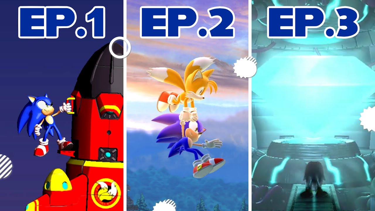 Sonic the Hedgehog 4 | All Cutscenes + Unused Episode III Teaser [4K 60FPS]