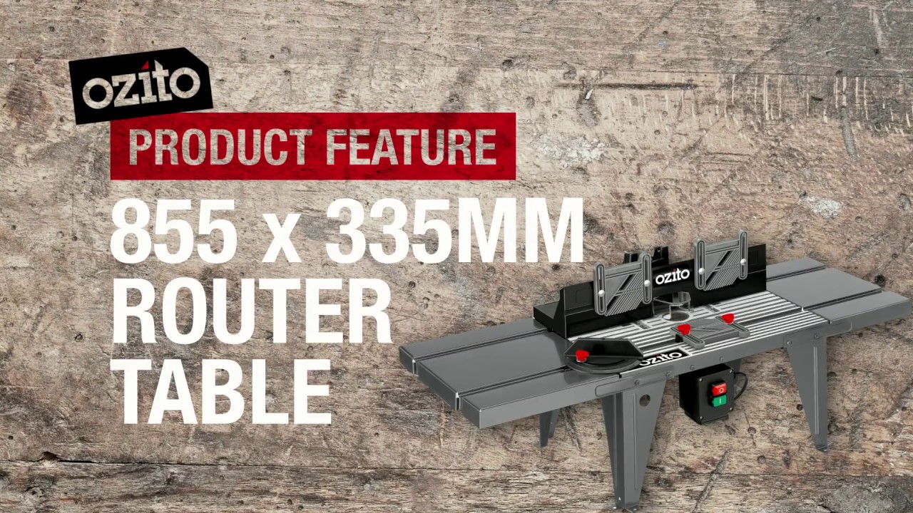 855 x 335mm Router Table