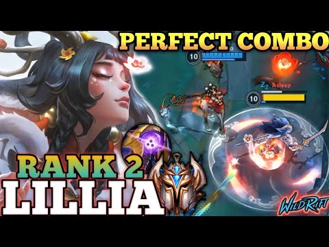 LILLIA 100% BURST META BUILD! PERFECT ULTIMATE COMBO - TOP 2 GLOBAL LILLIA BY Patricio - WILD RIFT