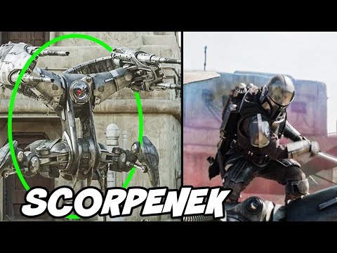 Scorpenek Droid from Book of Boba Fett Top 10 Facts