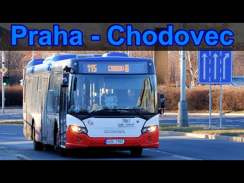 Autobusy Praha - Chodovec | 03/2022