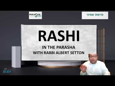 Rabbi Albert Setton - Rashi - Shemini
