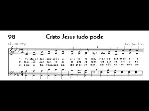 Hinário 5 CCB - Hino 098 - Cristo Jesus tudo pode - Strings - Teclado Yamaha PSR S670